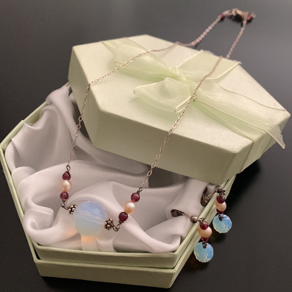 Coldwater Creek Necklace & Earrings Set - Picture 3 of 3
